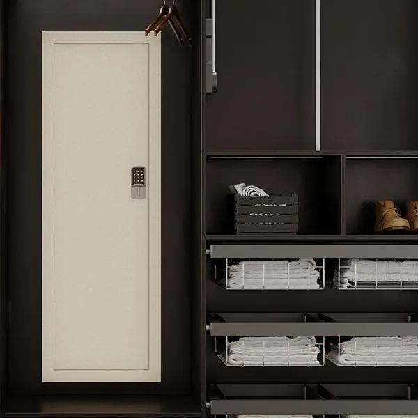 Beige Wall Safe